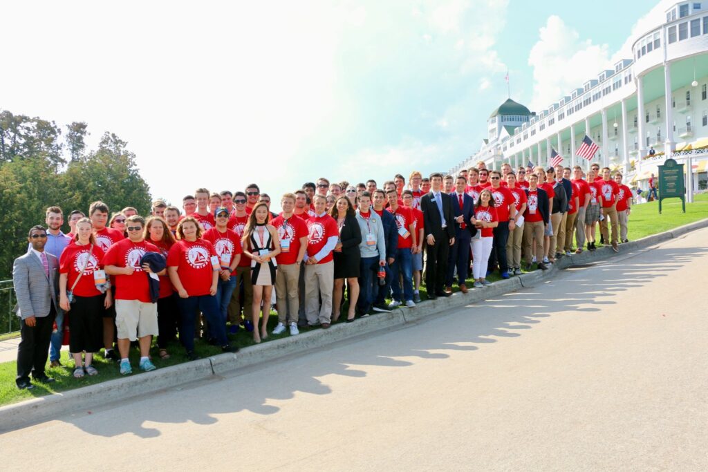 Youth Leaders Sponsor 250 Students for Historic Mackinac Conference