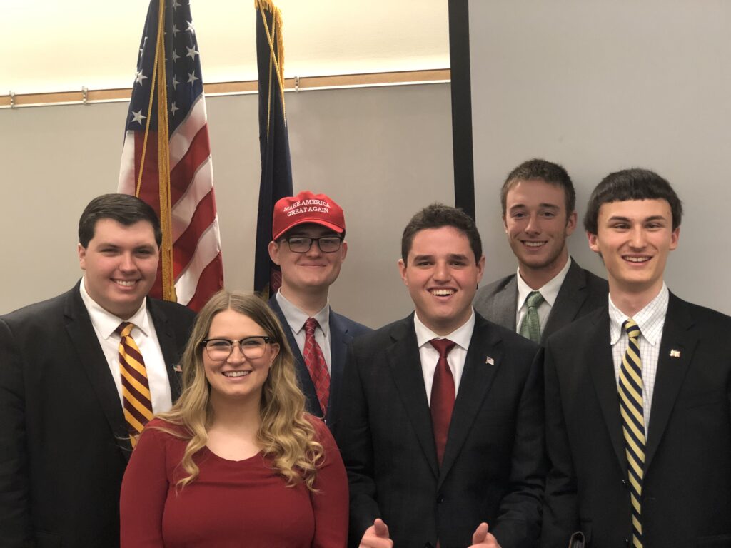 Energetic College Republican Leadership Team Assembled